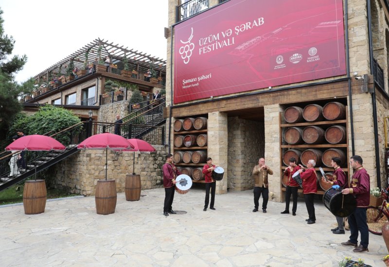 Grape and Wine Festival underway in Shamakhi (PHOTO)