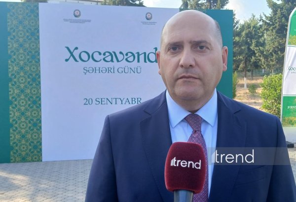 Azerbaijani official outlines progress of return to Khojavend district