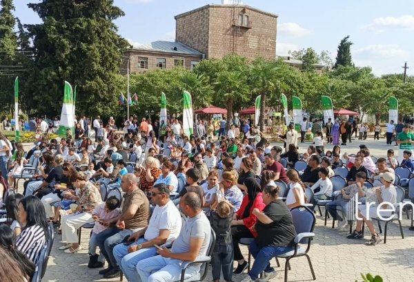 Azerbaijan's Khodjavend hosts event marking City Day (PHOTO)