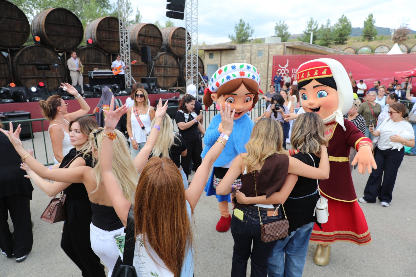 Grapes, wine and music — this is how festival in Azerbaijan's Shamakhi concludes (PHOTO)