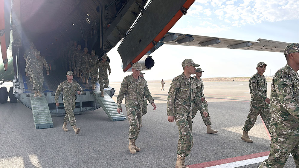 Uzbek delegation arrives in Azerbaijan for “Power of Unity – 2026” drill (PHOTO/VIDEO)