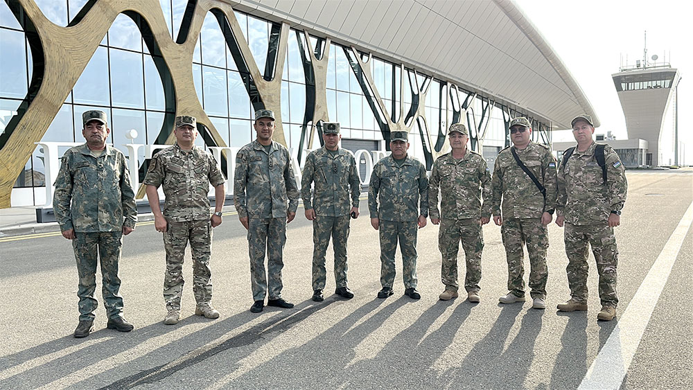 Uzbek delegation arrives in Azerbaijan for “Power of Unity – 2026” drill (PHOTO/VIDEO)