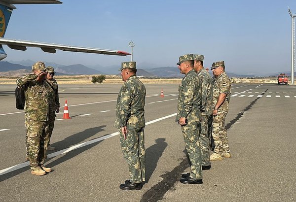 Uzbek delegation arrives in Azerbaijan for “Power of Unity – 2026” drill (PHOTO/VIDEO)