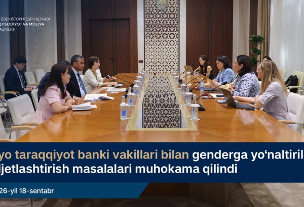 Uzbekistan, ADB advance gender-responsive budgeting