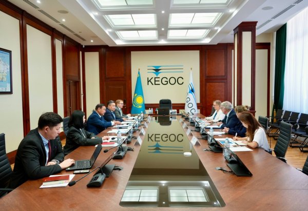 KEGOC, UK discuss international expertise for Caspian Green Energy Corridor
