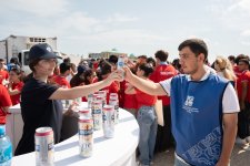 Carlsberg Azerbaijan joins the “Protect the Caspian!” coastal cleanup campaign (PHOTO)
