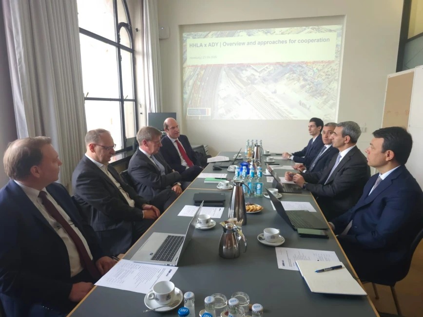 Azerbaijani Railways and Hamburg Port sign cooperation agreement (PHOTO)