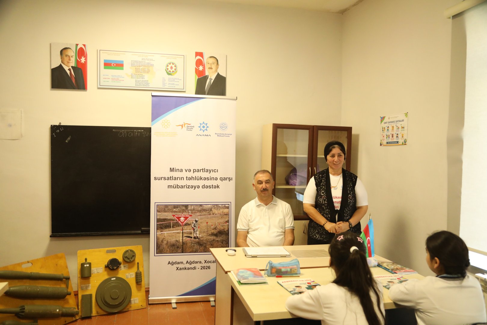 Azerbaijan's Aghdara hosts training to raise awareness of mine threats (PHOTO)