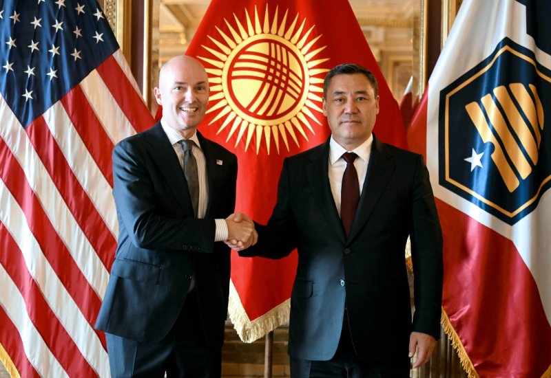 Sadyr Japarov in U.S. - what did Kyrgyzstan offer American businesses?