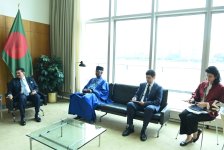 Azerbaijan’s Foreign Minister meets President of 81st UN General Assembly Session (PHOTO)