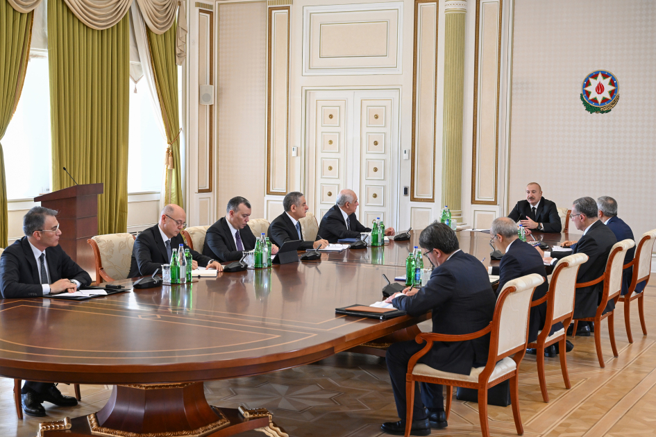 President Ilham Aliyev chairs meeting on State Program for development of mining and metallurgical industry (PHOTO/VIDEO)