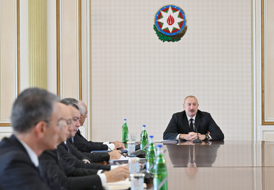 President Ilham Aliyev chairs meeting on State Program for development of mining and metallurgical industry (PHOTO/VIDEO)