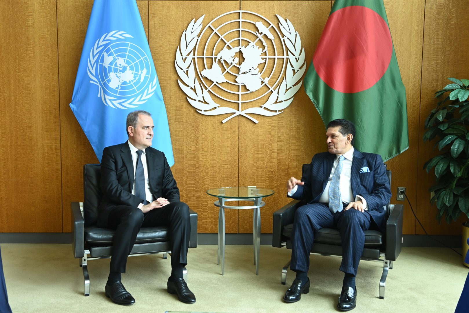 Azerbaijan’s Foreign Minister meets President of 81st UN General Assembly Session (PHOTO)