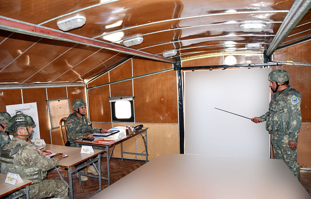 Command and staff training is conducted as part of “Power of Unity – 2026” joint military exercise (PHOTO/VIDEO)
