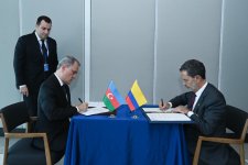 Azerbaijan, Colombia sign agreement on mutual abolition of visa requirements (PHOTO)