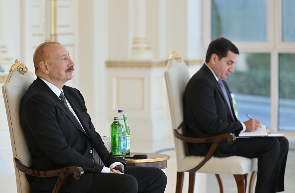 President Ilham Aliyev receives Estonia's newly appointed ambassador to Azerbaijan (PHOTO/VIDEO)