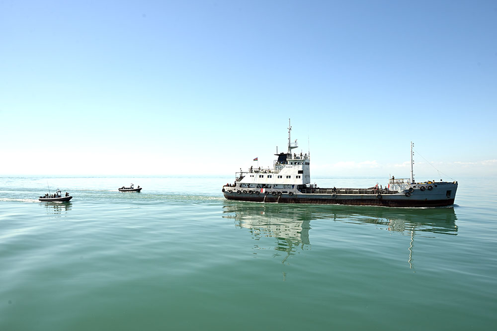 Caspian Sea hosts preparatory training for “Power of Unity – 2026” drill (PHOTO/VIDEO)