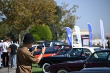 AAF holds classic car exhibition during Formula 1 Azerbaijan Grand Prix (PHOTO)