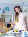 Alena Aliyeva visits center for children with special needs (PHOTO/VIDEO)
