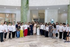 Alena Aliyeva visits center for children with special needs (PHOTO/VIDEO)