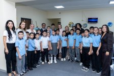 Alena Aliyeva visits Specialized Educational Institution No. 3 (PHOTO/VIDEO)