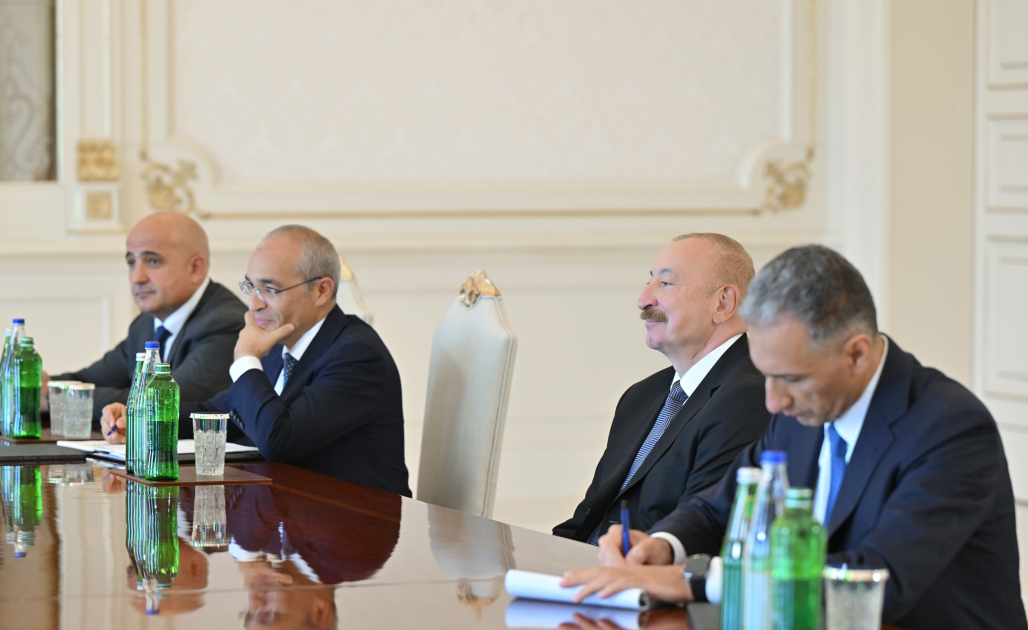 President Ilham Aliyev receives executives from Chinese and Italian companies (PHOTO)