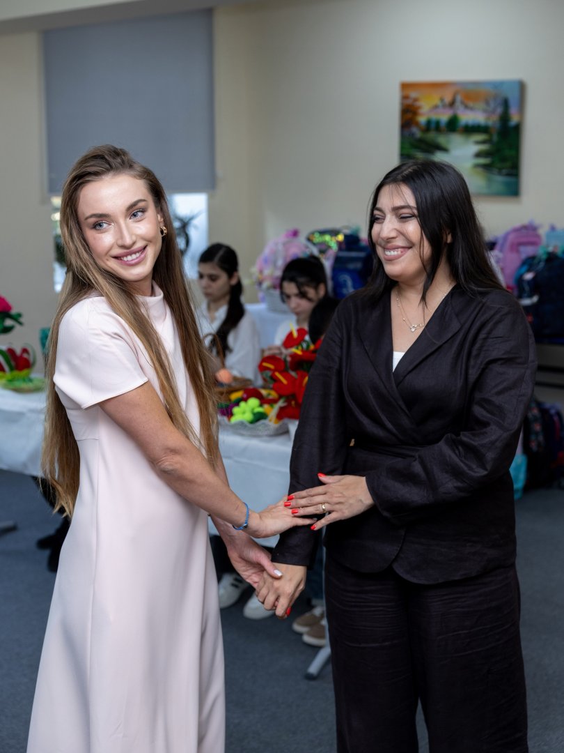 Alena Aliyeva visits Specialized Educational Institution No. 3 (PHOTO/VIDEO)