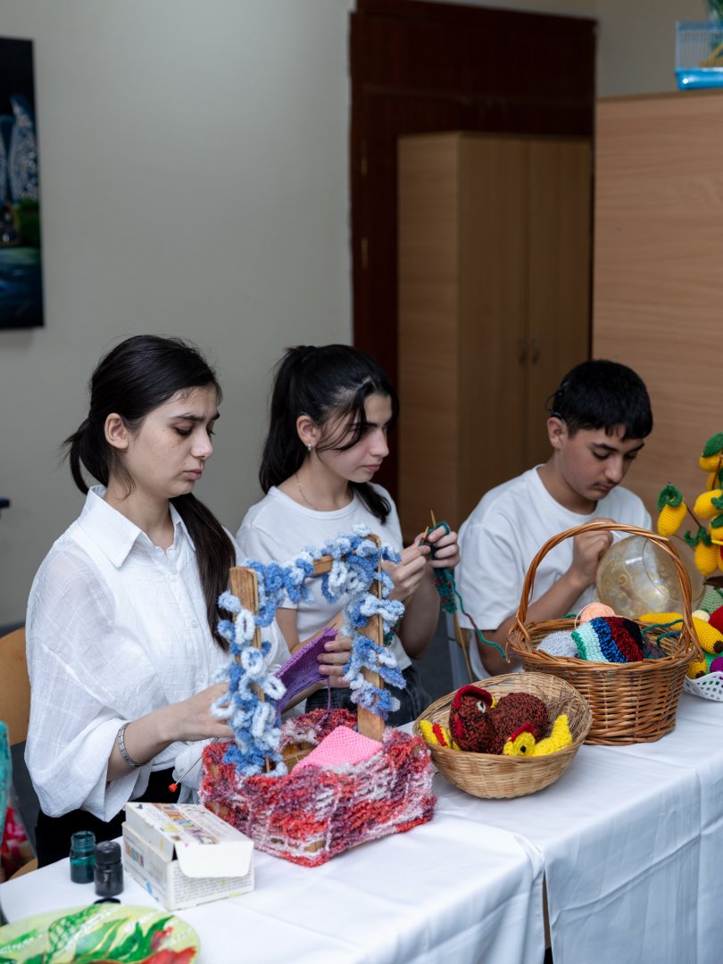 Alena Aliyeva visits Specialized Educational Institution No. 3 (PHOTO/VIDEO)