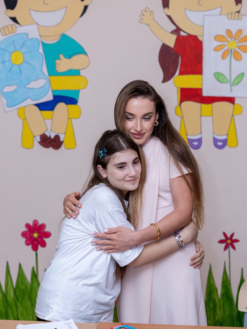 Alena Aliyeva visits Specialized Educational Institution No. 3 (PHOTO/VIDEO)