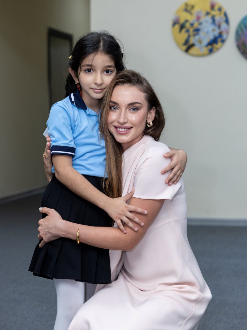 Alena Aliyeva visits Specialized Educational Institution No. 3 (PHOTO/VIDEO)