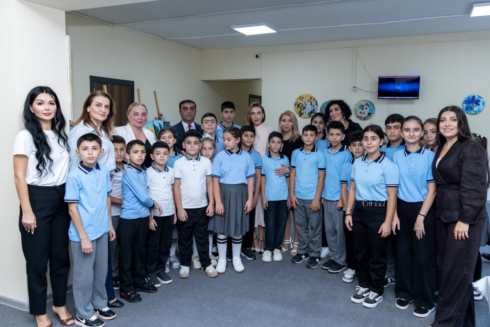 Alena Aliyeva visits Specialized Educational Institution No. 3 (PHOTO/VIDEO)