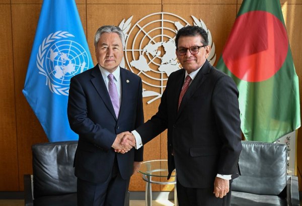 Kyrgyzstan, UNGA President discuss cooperation on global agenda