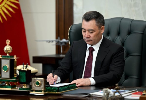Kyrgyz president signs decree on measures to ensure transparent 2027 presidential election