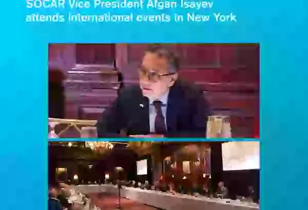 SOCAR Vice President participates in series of events in New York