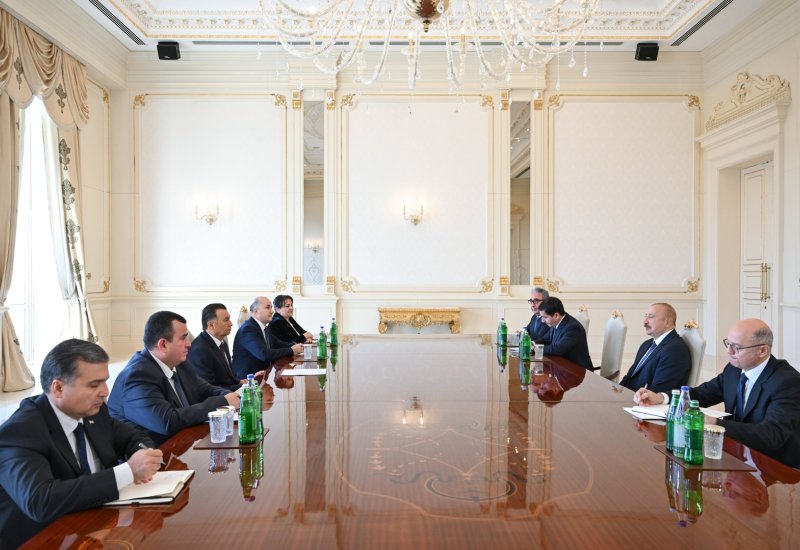 President Ilham Aliyev receives Prime Minister of Tajikistan (PHOTO)