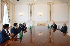 President Ilham Aliyev receives head of Global Infrastructure Partners (PHOTO)