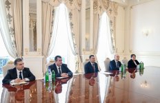 President Ilham Aliyev receives Prime Minister of Tajikistan (PHOTO)