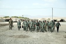 Azerbaijani Defense Ministry leadership observes training activities as part of exercise (PHOTO/VIDEO)