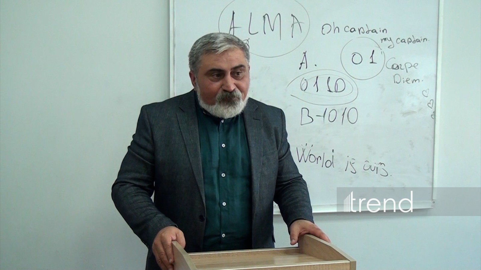 Meeting with Baku State University students held under project on foreign influence and fake news (PHOTO/VIDEO)