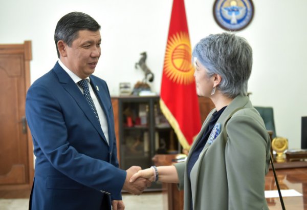 Kyrgyzstan, EBRD discuss joint infrastructure projects in Bishkek