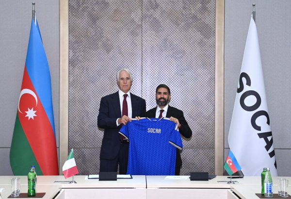 SOCAR becomes Global Energy Main Sponsor of Italy national football teams (PHOTO)