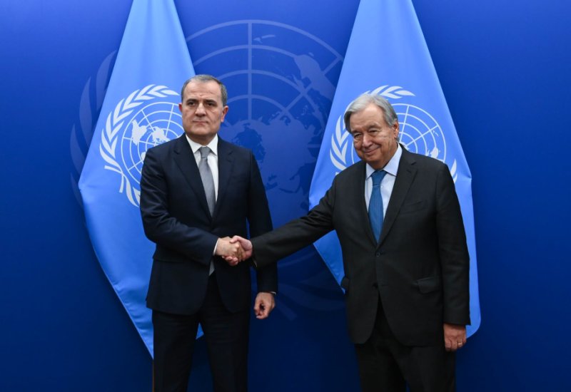 Azerbaijani FM and Guterres discuss Azerbaijan’s role in UN framework (PHOTO)