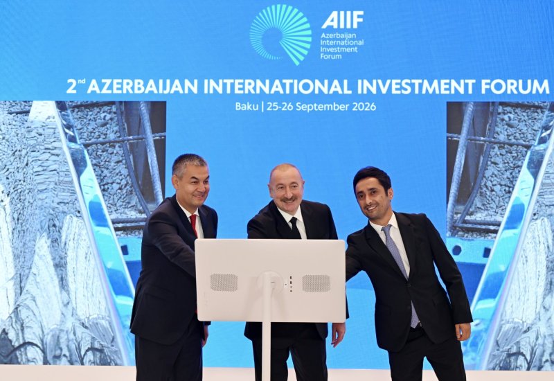 President Ilham Aliyev attends inauguration ceremony for "Minkand" Small Hydroelectric Power Plant and "Textile Cluster" production facility (PHOTO)