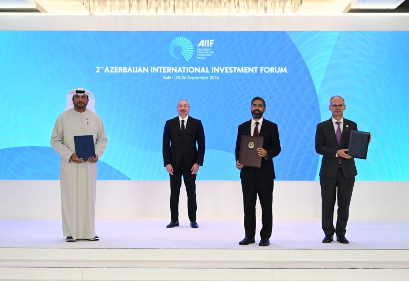 Documents signed on sidelines of Second Azerbaijan International Investment Forum exchanged (PHOTO)