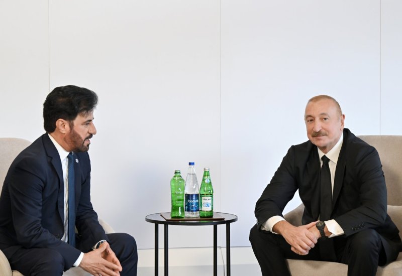 President Ilham Aliyev meets with President of International Automobile Federation (PHOTO)