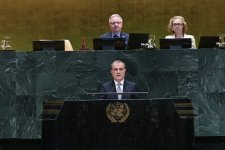 Azerbaijan FM stresses importance of international law and multilateralism at UNGA (PHOTO)