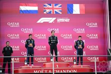Baku hosts awarding of Formula 1 Azerbaijan Grand Prix winner (PHOTO)
