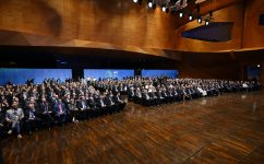 President Ilham Aliyev attends event held as part of 2nd Azerbaijan International Investment Forum (LIVE/PHOTO)