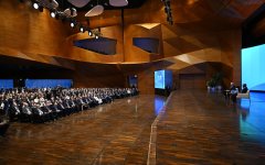 President Ilham Aliyev attends event held as part of 2nd Azerbaijan International Investment Forum (LIVE/PHOTO)