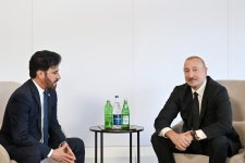 President Ilham Aliyev meets with President of International Automobile Federation (PHOTO)